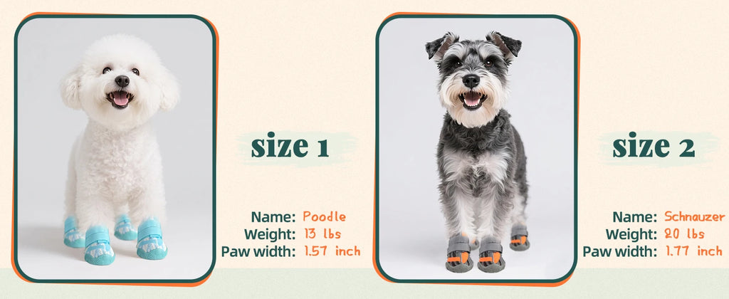 Dog Shoes,Mesh Breathable Dog Boots for Walking Running Hiking,Soft Non-Slip Rugged Rubber Sole Dog Booties Adjustable Straps